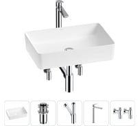 Набор Wellsee 5 в 1 FreeDom 2.0 накладная раковина 50x34 см 20214467R