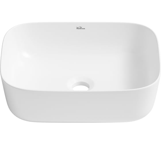 Набор Wellsee 2 в 1 Preen накладная раковина 40x30 см, донный клапан 20214203R