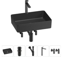 Набор Wellsee 5 в 1 Festive Fox 2.0 накладная раковина 50x35 см 20213764R