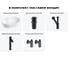 Набор Wellsee 5 в 1 Festive Fox 2.0 накладная раковина 50x32 см 20213791R 12