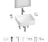 Набор Wellsee 7 в 1 Festive Fox 2.0 накладная раковина 40x40 см 20218057R 1