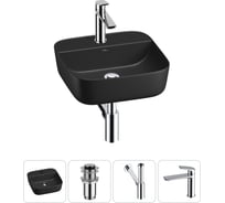 Набор Wellsee 4 в 1 Preen накладная раковина 40x40 см 20214309R