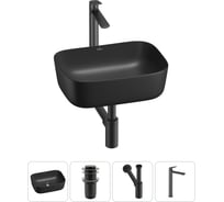 Набор Wellsee 4 в 1 Preen накладная раковина 40x30 см 20214226R