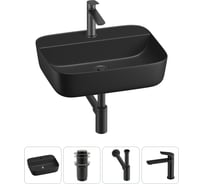 Набор Wellsee 4 в 1 Preen накладная раковина 50x40 см 20214338R