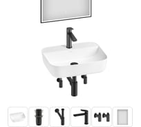 Набор Wellsee 6 в 1 Preen накладная раковина 50x40 см 20218334R