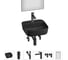 Набор Wellsee 6 в 1 Preen накладная раковина 40x40 см 20218328R 1