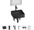 Набор Wellsee 6 в 1 FreeDom 2.0 накладная раковина 30x30 см 20217868R 1