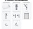 Набор Wellsee 7 в 1 FreeDom 2.0 накладная раковина 50x34 см 20217895R 14