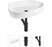 Набор Wellsee 3 в 1 Belle Spa 3.0 накладная раковина 55x40 см 20212722R