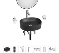 Набор Wellsee 7 в 1 Belle Spa 2.0 накладная раковина 45x42 см 20218430R