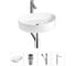 Набор Wellsee 4 в 1 Belle Spa 2.0 накладная раковина 50x38 см 20212585R 1