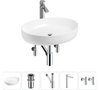 Набор Wellsee 5 в 1 Belle Spa 3.0 накладная раковина 55x41 см 20212673R