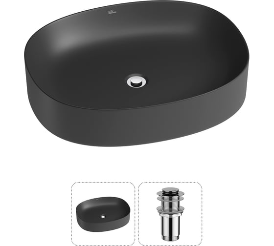 Набор Wellsee 2 в 1 Belle Spa 2.0 накладная раковина 55x45 см 20212565R 1