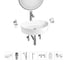 Набор Wellsee 7 в 1 Belle Spa 2.0 накладная раковина 50x38 см 20218451R 1