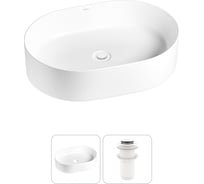 Набор Wellsee 2 в 1 Belle Spa накладная раковина 50x37 см 20212508R