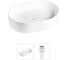 Набор Wellsee 2 в 1 Belle Spa накладная раковина 50x37 см 20212508R 1