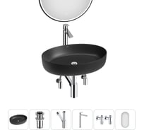 Набор Wellsee 6 в 1 Belle Spa 3.0 накладная раковина 55x41 см 20218497R