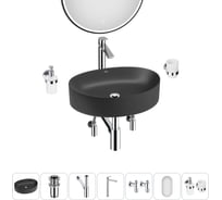 Набор Wellsee 7 в 1 Belle Spa 2.0 накладная раковина 50x38 см 20218458R