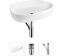 Набор Wellsee 3 в 1 Belle Spa 3.0 накладная раковина 55x40 см 20212721R