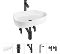 Набор Wellsee 5 в 1 Belle Spa 3.0 накладная раковина 55x40 см 20212730R