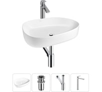 Набор Wellsee 4 в 1 Belle Spa 3.0 накладная раковина 55x40 см 20212725R