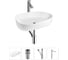 Набор Wellsee 4 в 1 Belle Spa 3.0 накладная раковина 55x40 см 20212725R 1