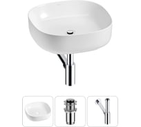 Набор Wellsee 3 в 1 Belle Spa 3.0 накладная раковина 45x45 см 20212693R