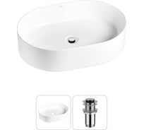 Набор Wellsee 2 в 1 Belle Spa накладная раковина 50x37 см 20212505R