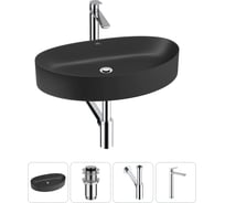 Набор Wellsee 4 в 1 Belle Spa 2.0 накладная раковина 64x40 см 20212627R