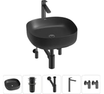 Набор Wellsee 5 в 1 Belle Spa 3.0 накладная раковина 45x45 см 20212715R