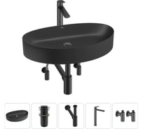Набор Wellsee 5 в 1 Belle Spa 2.0 накладная раковина 64x40 см 20212631R