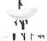 Набор Wellsee 5 в 1 Carefree Dove накладная раковина 53x33 см 20212278R 1
