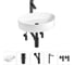 Набор Wellsee 5 в 1 Belle Spa 2.0 накладная раковина 50x38 см 20212590R 1