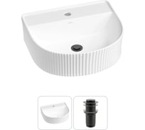 Набор Wellsee 2 в 1 Festive Fox накладная/подвесная раковина 40x35 см 20213419R