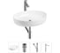 Набор Wellsee 4 в 1 Belle Spa 3.0 накладная раковина 55x41 см 20212669R 1