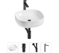 Набор Wellsee 4 в 1 Belle Spa 3.0 накладная раковина 45x45 см 20212698R
