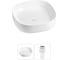 Набор Wellsee 2 в 1 Belle Spa 3.0 накладная раковина 45x45 см 20212692R 1