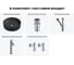 Набор Wellsee 5 в 1 Coax накладная раковина 40x40 см 20213992R 11