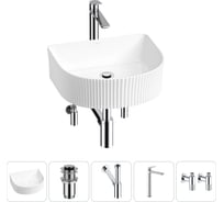 Набор Wellsee 5 в 1 Festive Fox накладная/подвесная раковина 40x35 см 20213398R