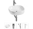 Набор Wellsee 4 в 1 Belle Spa 3.0 накладная раковина 45x45 см 20212697R 1