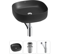 Набор Wellsee 3 в 1 Belle Spa 3.0 накладная раковина 45x45 см 20212708R
