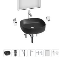 Набор Wellsee 7 в 1 Belle Spa 3.0 накладная раковина 45x45 см 20218514R