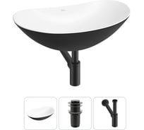 Набор Wellsee 3 в 1 Carefree Dove накладная раковина 43x28 см 20212301R