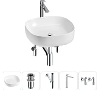 Набор Wellsee 5 в 1 Belle Spa 3.0 накладная раковина 45x45 см 20212701R