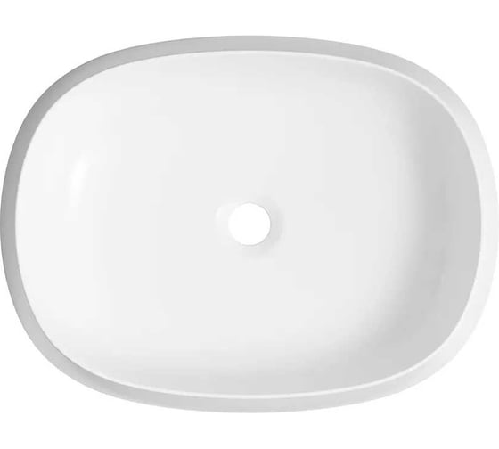 Накладная раковина Lavinia Boho Bathroom Sink 54х38 см, глянцевая белая 33311108
