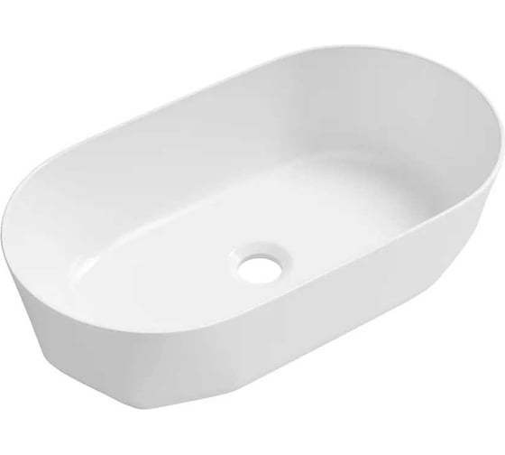 Накладная раковина Lavinia Boho Bathroom Sink 55х31 см, глянцевая белая 33311093 1