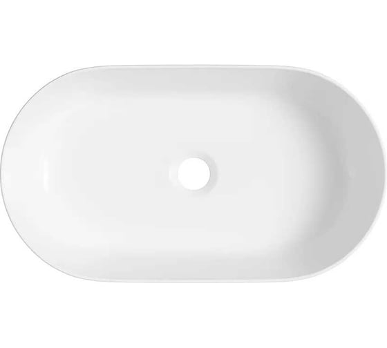 Накладная раковина Lavinia Boho Bathroom Sink 55х31 см, глянцевая белая 33311093