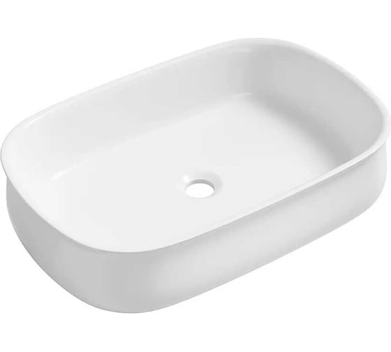 Накладная раковина Lavinia Boho Bathroom Sink 55х40 см, глянцевая белая 33311084 1