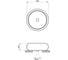 Накладная раковина Lavinia Boho Bathroom Sink 40х40 см, глянцевая белая 33311088 5