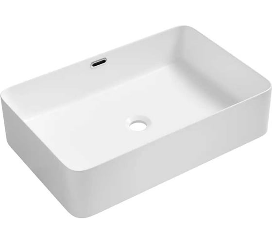 Накладная раковина Lavinia Boho Bathroom Sink 60х39 см, глянцевая белая 33311104 1
